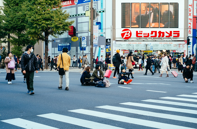 Chuo Dori in Akihabara.