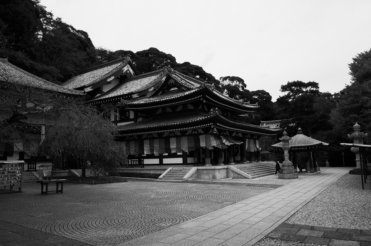 A Buddhist temple in Kamakura, Japan.
