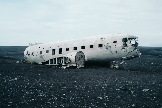 Sólheimasandur plane crash.