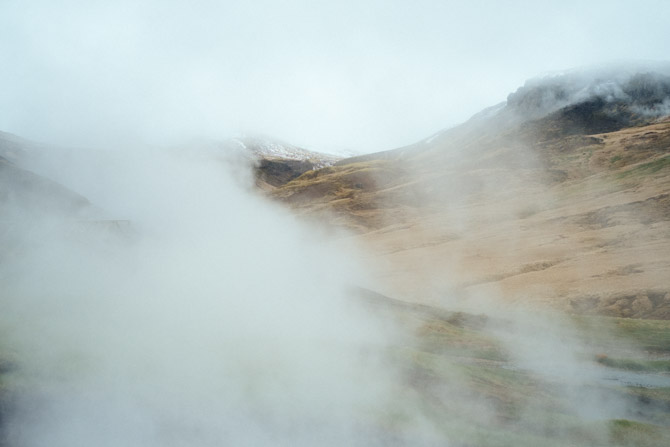 Reykjadalur valley.
